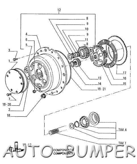 Hitachi FR130.2 Диск фрикционный 76033990