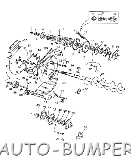 Case IH ТХ66, ТХ36, ТХ68 Корпус шнека 921303